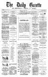 Daily Gazette for Middlesbrough Saturday 25 October 1873 Page 1