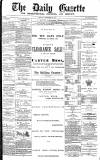 Daily Gazette for Middlesbrough Saturday 19 September 1874 Page 1