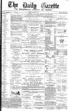 Daily Gazette for Middlesbrough Tuesday 06 October 1874 Page 1