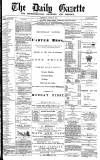 Daily Gazette for Middlesbrough Wednesday 21 October 1874 Page 1