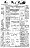Daily Gazette for Middlesbrough Monday 25 January 1875 Page 1