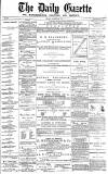 Daily Gazette for Middlesbrough Monday 22 November 1875 Page 1