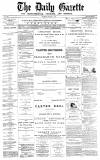 Daily Gazette for Middlesbrough Saturday 11 March 1876 Page 1