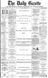 Daily Gazette for Middlesbrough Tuesday 01 August 1876 Page 1