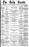 Daily Gazette for Middlesbrough Friday 16 March 1877 Page 1