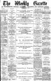 Daily Gazette for Middlesbrough Saturday 17 March 1877 Page 1