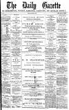 Daily Gazette for Middlesbrough Monday 19 March 1877 Page 1
