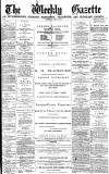 Daily Gazette for Middlesbrough Saturday 14 April 1877 Page 1