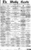 Daily Gazette for Middlesbrough Saturday 30 June 1877 Page 1