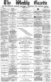 Daily Gazette for Middlesbrough Saturday 04 August 1877 Page 1
