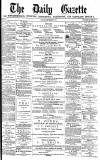 Daily Gazette for Middlesbrough Thursday 27 September 1877 Page 1