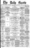 Daily Gazette for Middlesbrough Monday 26 November 1877 Page 1