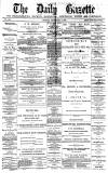 Daily Gazette for Middlesbrough Monday 08 September 1879 Page 1