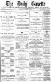 Daily Gazette for Middlesbrough Saturday 13 September 1879 Page 1