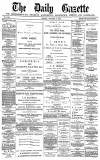 Daily Gazette for Middlesbrough Friday 03 October 1879 Page 1