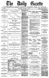 Daily Gazette for Middlesbrough Saturday 27 December 1879 Page 1