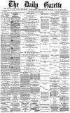 Daily Gazette for Middlesbrough Saturday 08 January 1881 Page 1