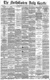 Daily Gazette for Middlesbrough Saturday 02 July 1881 Page 1