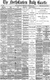 Daily Gazette for Middlesbrough Wednesday 12 October 1881 Page 1