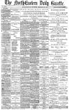Daily Gazette for Middlesbrough Thursday 22 December 1881 Page 1