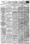 Lancaster Gazette Saturday 21 January 1804 Page 1