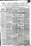 Lancaster Gazette Saturday 26 May 1804 Page 1
