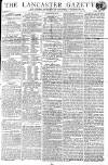 Lancaster Gazette Saturday 08 June 1805 Page 1