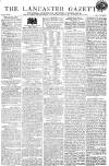 Lancaster Gazette Saturday 25 April 1812 Page 1