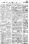 Lancaster Gazette Saturday 25 July 1812 Page 1