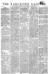 Lancaster Gazette Saturday 21 November 1812 Page 1