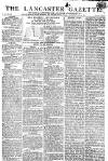 Lancaster Gazette Saturday 10 April 1813 Page 1