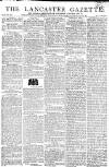 Lancaster Gazette Saturday 14 August 1813 Page 1