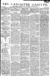 Lancaster Gazette Saturday 06 May 1815 Page 1