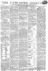 Lancaster Gazette Saturday 19 August 1815 Page 1