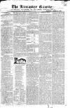 Lancaster Gazette Saturday 31 August 1822 Page 1