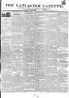 Lancaster Gazette Saturday 02 December 1826 Page 1