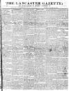 Lancaster Gazette Saturday 28 November 1829 Page 1