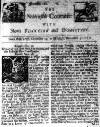 Newcastle Courant Sat 29 Dec 1711 Page 1