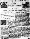 Newcastle Courant Mon 16 Jun 1712 Page 1