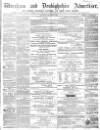 Wrexham Advertiser Saturday 23 October 1858 Page 1