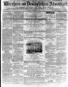 Wrexham Advertiser Saturday 21 September 1861 Page 1