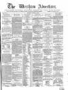 Wrexham Advertiser Saturday 06 January 1866 Page 1