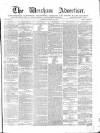 Wrexham Advertiser Saturday 27 January 1866 Page 1