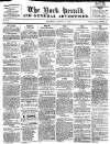 York Herald Saturday 14 August 1819 Page 1