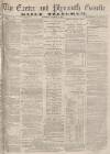 Exeter and Plymouth Gazette Daily Telegrams Thursday 08 October 1874 Page 1