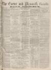 Exeter and Plymouth Gazette Daily Telegrams Saturday 17 October 1874 Page 1