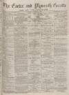 Exeter and Plymouth Gazette Daily Telegrams Saturday 04 November 1882 Page 1