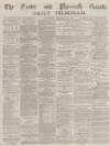 Exeter and Plymouth Gazette Daily Telegrams