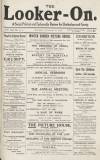 Cheltenham Looker-On Saturday 16 November 1918 Page 1
