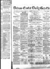 Exeter and Plymouth Gazette Monday 29 July 1889 Page 1